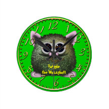 Twiggle the Wuzzybutt Kids' Fun Cartoon Clock