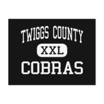 Twiggs County - Cobras - High - Jeffersonville postcards by customteamsportswear Twiggs County - Cobras - High - Jeffersonville postcards