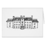 Twighlight Manor the manor itself Greeting Card