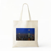 Twilght: Moonrise over the East River, NYC