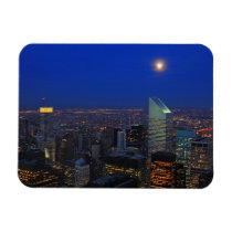 Twilght: Moonrise over the East River, NYC