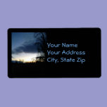 Twilight At The Tree in Winter II Address Labels