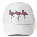 Twilight Flamingo Stylized Sunset Cap Hats
