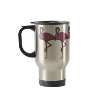 Twilight Flamingo Stylized Sunset Mug