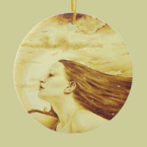 "Twilight" Goddess Christmas Ornament ornaments