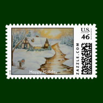 Twilight Holiday Postage stamps