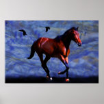 Twilight horse poster