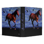 Twilight horse vinyl binders