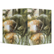 Twilight hour 3 ring binder