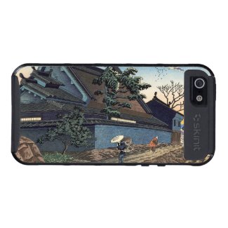 Twilight in the village Nara Takeji Asano scenery iPhone 5 Case