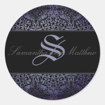 Twilight Monogram Sticker B
