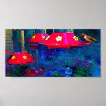 Twilight on the Porch Poster