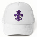 Twilight Violet Goth hats by Fleurishes Twilight Violet Goth hats