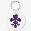 Twilight Violet Goth keychains by Fleurishes Twilight Violet Goth keychains