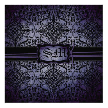 Twilight Wedding Invite Square