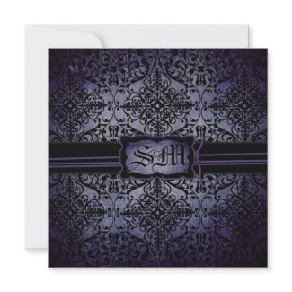 Twilight Wedding Invite Square invitation