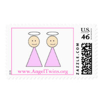 twin angels postage