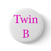 Twin B Pink buttons by Scrappintwins Twin B Pink buttons