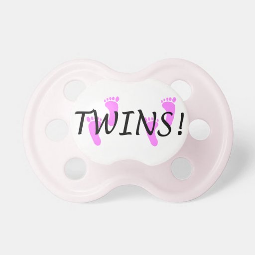 Twin Baby Girls Pacifiers Zazzle