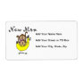 Twin Boy and GIrl New Mom Gifts Shipping Label