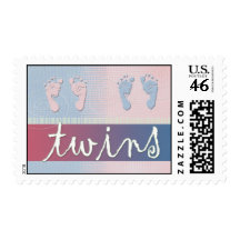 Twin Boy and Girl - Postage
