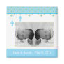 Twin Boy Baptism/Christening Favor - Photo Magnet Twin Boy Baptism/Christening Favor - Photo Magnet