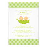 Twin Boy & Girl Baby Shower Invitations