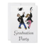 Twin Boy & Girl Graduates Custom Announcement