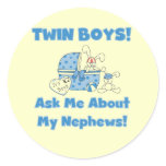Twin Boys Ask About My Nephew stickers
