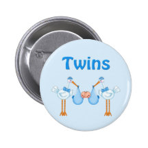 Twin Boys Buttons