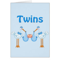 Twin Boys Card