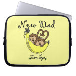 Twin Boys Monkeys New Dad Gifts Laptop Computer Sleeves