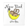 Twin Boys Monkeys New Dad Gifts Memo Notepad