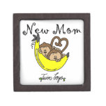 Twin Boys New Mom Gifts Premium Gift Box
