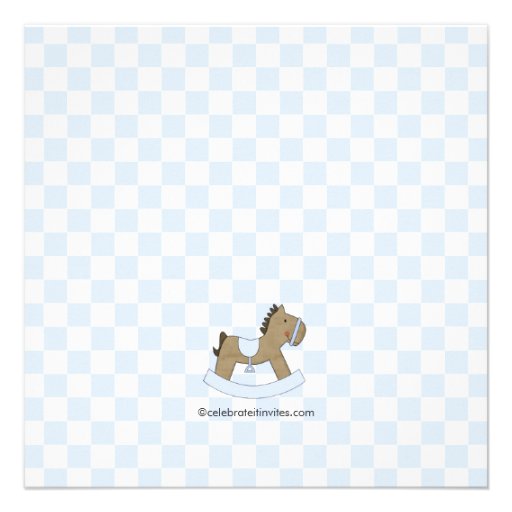 Twin Boys Stick Figure Twins Birthday Invitation