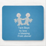 Twin boys to love! mousepad