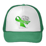 Twin Brother Lime Green Ribbon - Lymphoma Trucker Hat