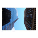 Twin Buildings Inspirational Framed Print by AVGPhoto Twin Buildings Inspirational Framed Print