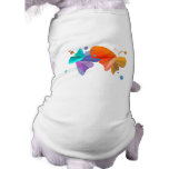 Twin Butterflies Doggie Tshirt
