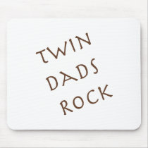 Twin Dads Rock mousepads