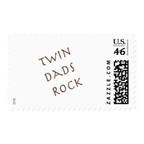 Twin Dads Rock Postage