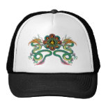 twin dragon trucker hat
