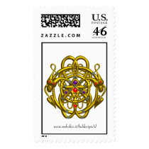 TWIN DRAGONS STAMP