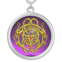 TWIN DRAGONS Purple Amethyst Jewelry