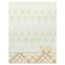 Twin Ducky Pull Toy Letterhead