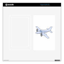 Twin-Engine Airplane Kindle Fire Skins
