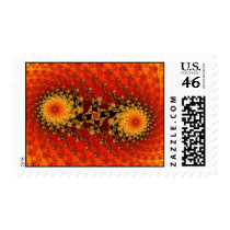 Twin Flames Postage Stamp