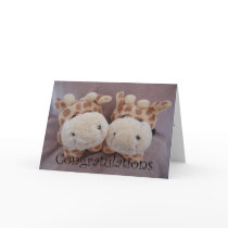 twin giraffes cards by littlemunchkins twin giraffes cards