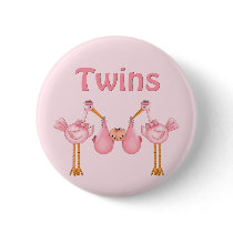 Twin Girls buttons