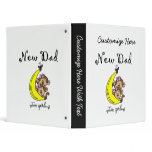 Twin Girls New Dad Gifts 3 Ring Binders